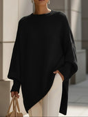 Delilah | Dames Oversized Trui met Ronde Hals