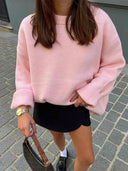 Dove | Dames Oversized Warm Zachte Gebreide Trui
