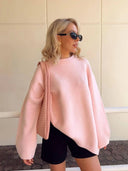 Dove | Dames Oversized Warm Zachte Gebreide Trui