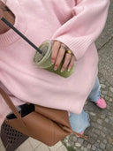 Dove | Dames Oversized Warm Zachte Gebreide Trui