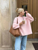 Dove | Dames Oversized Warm Zachte Gebreide Trui