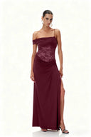Emily | Vrouwen Elegante Kant Maxi Zomerjurk