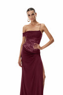 Emily | Vrouwen Elegante Kant Maxi Zomerjurk