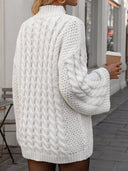 Halo | Dames Mock Neck Langsleeve Kabelgebreide Trui