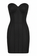 Ivy | Strapless Glitter Corset Mini Feestjurk voor Dames