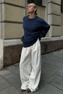 Jocelyn | Dames Oversized Trui met Drop Shoulder en Lange Mouwen