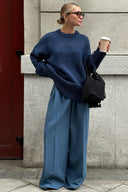 Jocelyn | Dames Oversized Trui met Drop Shoulder en Lange Mouwen