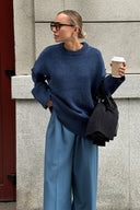 Jocelyn | Dames Oversized Trui met Drop Shoulder en Lange Mouwen