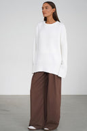 Jocelyn | Dames Oversized Trui met Drop Shoulder en Lange Mouwen