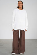 Jocelyn | Dames Oversized Trui met Drop Shoulder en Lange Mouwen