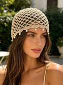 Joy | Vrouwen Haakparel Beaded Festival Vakantie Hoofdband