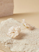 Kamryn | Vrouwen Gelaagde Bloem Beaded Stud Oorbellen