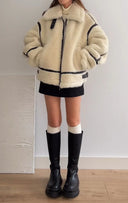 Katherine | Women's Oversized Teddy Jacket