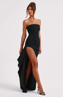 Mikhaela | Strapless maxi-jurk