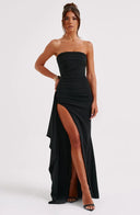 Mikhaela | Strapless maxi-jurk