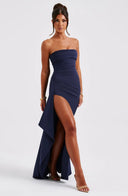 Mikhaela | Strapless maxi-jurk