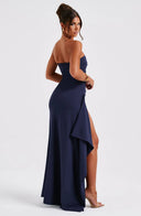 Mikhaela | Strapless maxi-jurk
