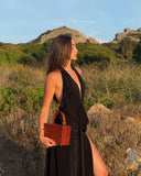 Willow | Diepe V-hals maxi-jurk