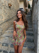 Lisa | Dames Sequins Kristallen Mini Zomer Feestjurk
