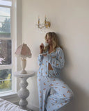 Nicole | Dames Cozy Geprinte Pyjama Set