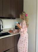 Nicole | Dames Cozy Geprinte Pyjama Set