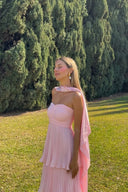 Aurora | Gelaagde maxi-jurk