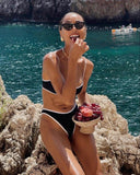 Penny | Dames Bikini Set met Contrasterende Voering