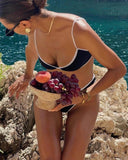 Penny | Dames Bikini Set met Contrasterende Voering