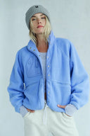 Regine | Dames Sherpa Fleece Teddy Jas met Knopen