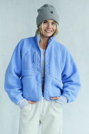 Regine | Dames Sherpa Fleece Teddy Jas met Knopen