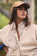 Regine | Dames Sherpa Fleece Teddy Jas met Knopen