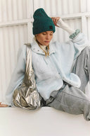 Regine | Dames Sherpa Fleece Teddy Jas met Knopen