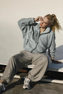 Regine | Dames Sherpa Fleece Teddy Jas met Knopen