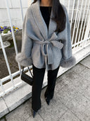Sarah | Dames Luxe Gewaad Jas