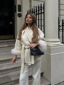 Sarah | Dames Luxe Gewaad Jas
