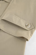 Sonia | Dames Gewatteerde Trenchcoat met Puntkraag
