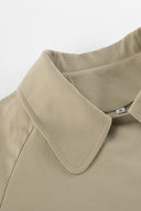Sonia | Dames Gewatteerde Trenchcoat met Puntkraag