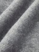 Violeta | Dames Hoge Kraag Lange Mouwen Oversized Rits Cardigan