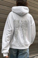 Ximena | Dames Sequin Hoodie met Kap en Lange Mouwen