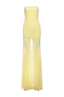 Melody | Dames Strapless Maxi Bruidsgast Jurk