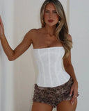 Jolie | Dames Strapless Corset Zomer Top