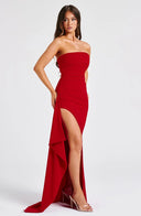 Mikhaela | Strapless maxi dress