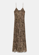 Phoebe | Maxi dress with leopard print