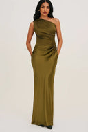 Lucy | Asymmetrische maxi-jurk