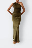 Lucy | Asymmetrische maxi-jurk