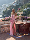 Willow | Deep V-neck maxi dress