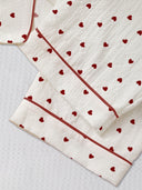 Nina | Pyjamaset met hartjesprint