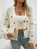 Kyla | Vest met hartjesprint