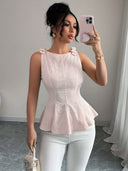 Diana | Tanktop met strikbandjes