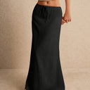 Vera | Maxi-rok met lage taille